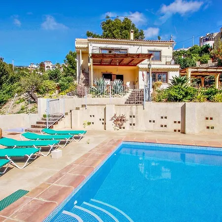Villa Dos Soles - Sea View With Private Pool In Costa Blanca Fanadix